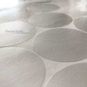 Metalize Sticker Etiket