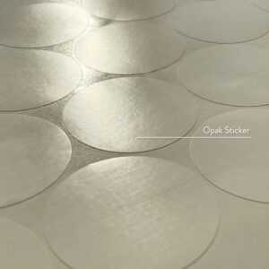 Opak Sticker Etiket